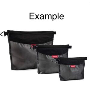 3 Sized Travel Pouch Set